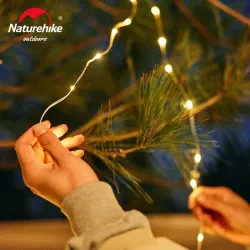 Lampe de camping confortable NATUREHIKE : étanche, solaire et portable